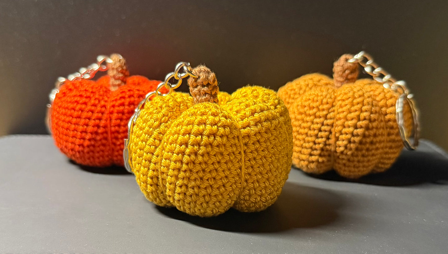 Pumpkin Keyring