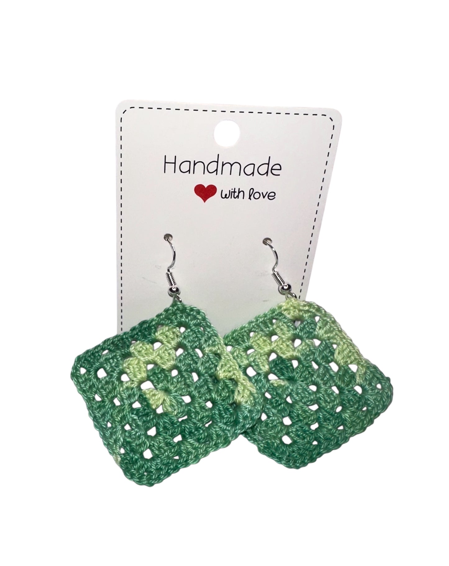Granny Square Earrings